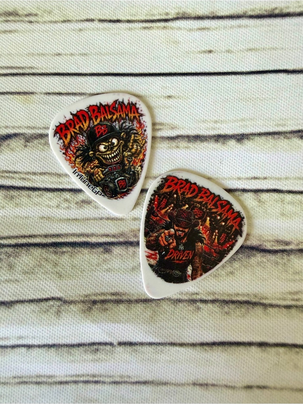 Brad Balsama Signature Guitar Picks Set by InTuneGP - Set of 2